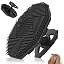 Silicone Body Scrubber-black