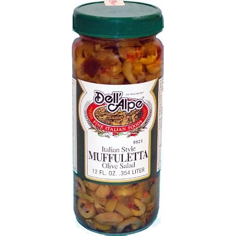 Dell'alpe Muffuletta Mild 12oz Cover