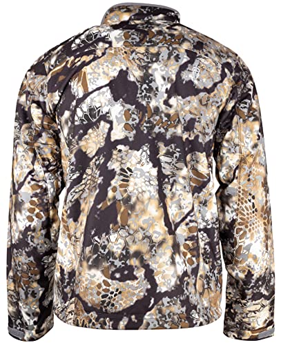 Kryptek Men's Standard Njord Hunting, Windproof camo Soft Shell Jacket2