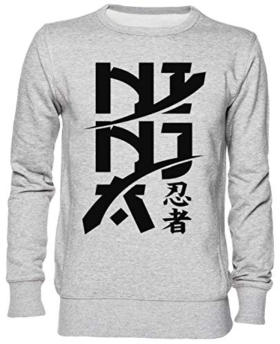 Sweat-shirt jersey gris unisexe taille XL coupe confort