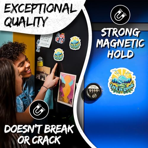 Life is Good Magnet 4 Inch 2-Pack Inspiracionales miniatura 3