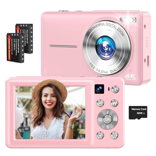 Pink Digital Camera for All Ages