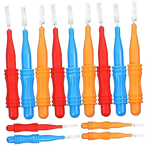 LOPUNER 50Piezas Cepillos Interdentales Compactos de Oral para Casa y Viaje Eliminación Efectiva de Placa y Mango Antideslizante y Cerdas