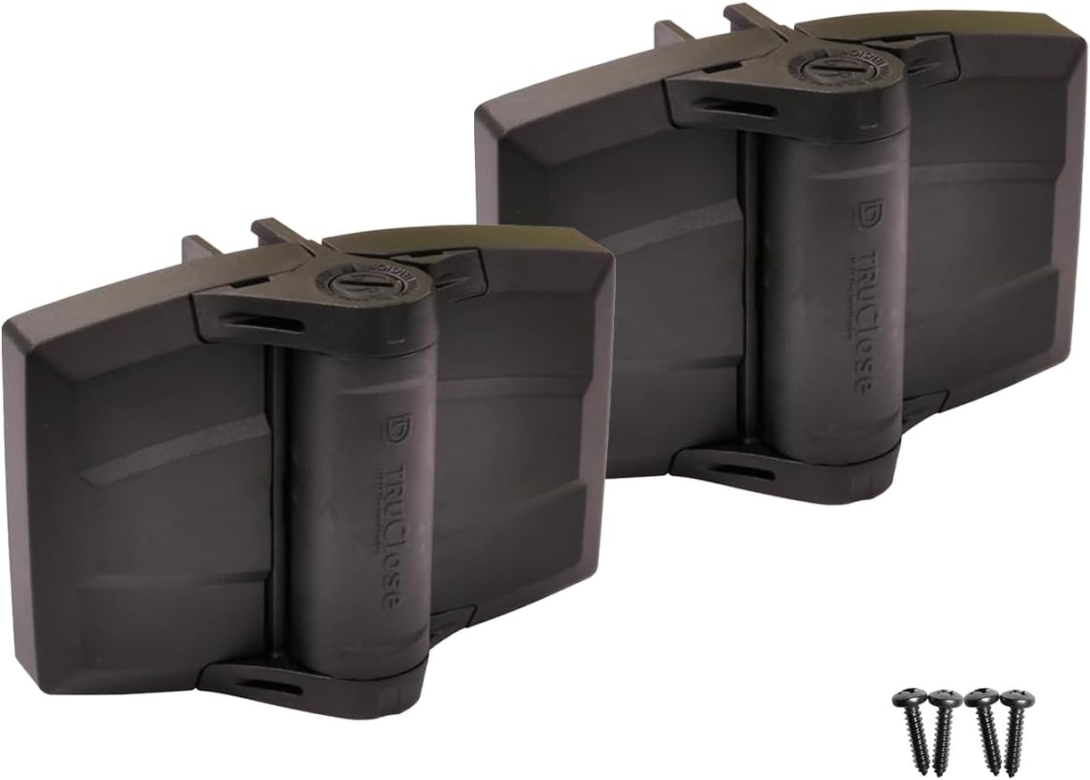 D&D Technologies TCHDMA1S3BT TruClose Multi-Adjust Heavy Duty S3 Gate Hinge, ...