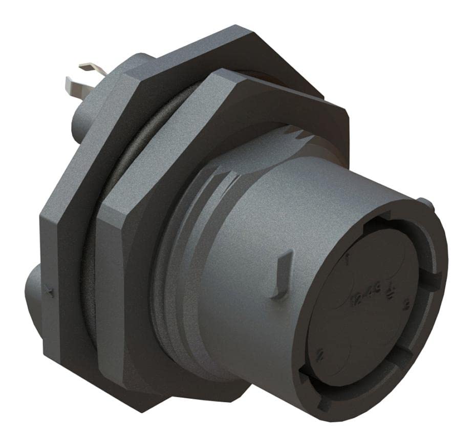 Connecteur circulaire industriel et MIL 4POS réceptacle RTS712ND4S0332