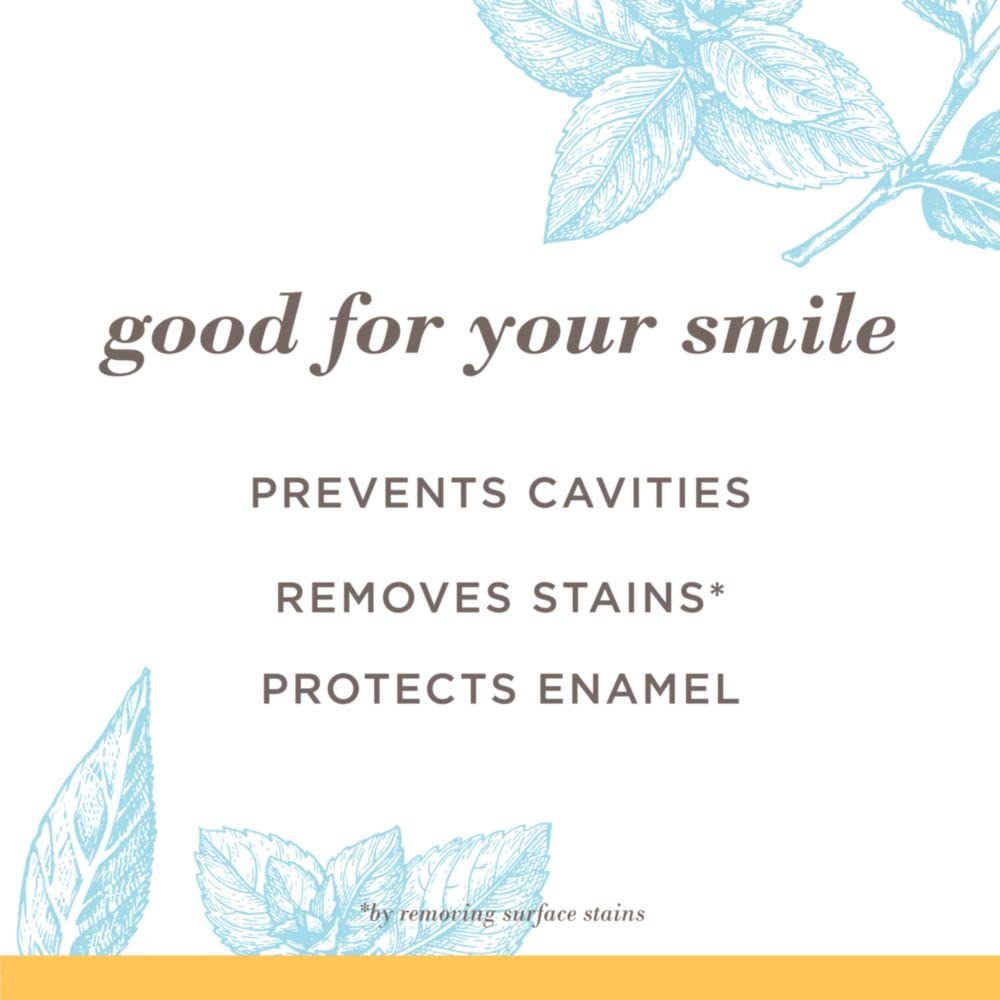 Burt’s Bees Toothpaste with Fluoride, Extra White, Zen Peppermint, 4.7 oz (14)