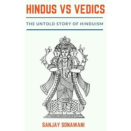 Hindus vs Vedics Audiolibro Por Sanjay Sonawani arte de portada