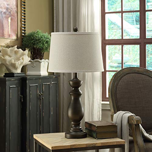 Get Special Price Crestview Collection Tempe 27.5 Inch Traditional Metal Oil Rubbed Bronze Table Lamp for Living Room, Bedroom and Home Office Get Special Price Crestview Collection Tempe 27.5 Inch Traditional Metal Oil Rubbed Bronze Table Lamp for Living Room, Bedroom and Home Office
