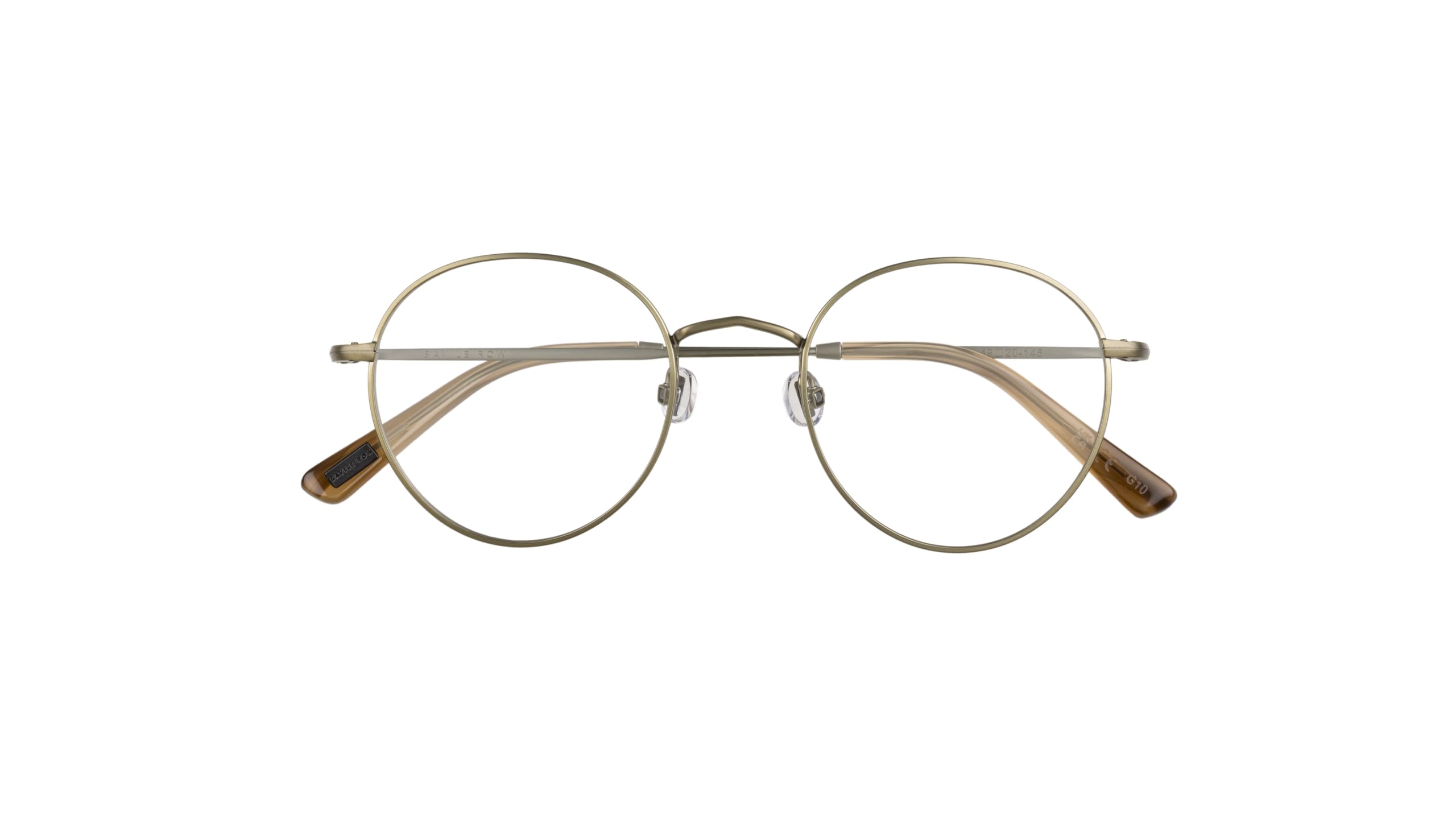 Savile Row Męskie oprawki do okularów SRO-7 Optical Prescription, Tortoise, 49, Tortoise, 49