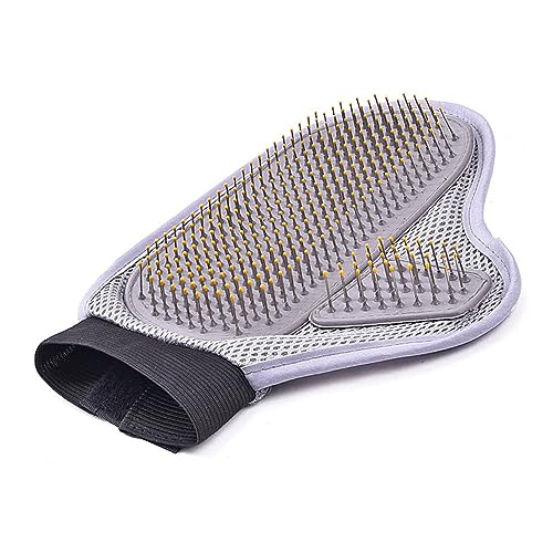 CORHAD Pet Grooming Glove Mitt Brush Deshedder for Cats Horses Rabbits Matted Fur Remover for Cats