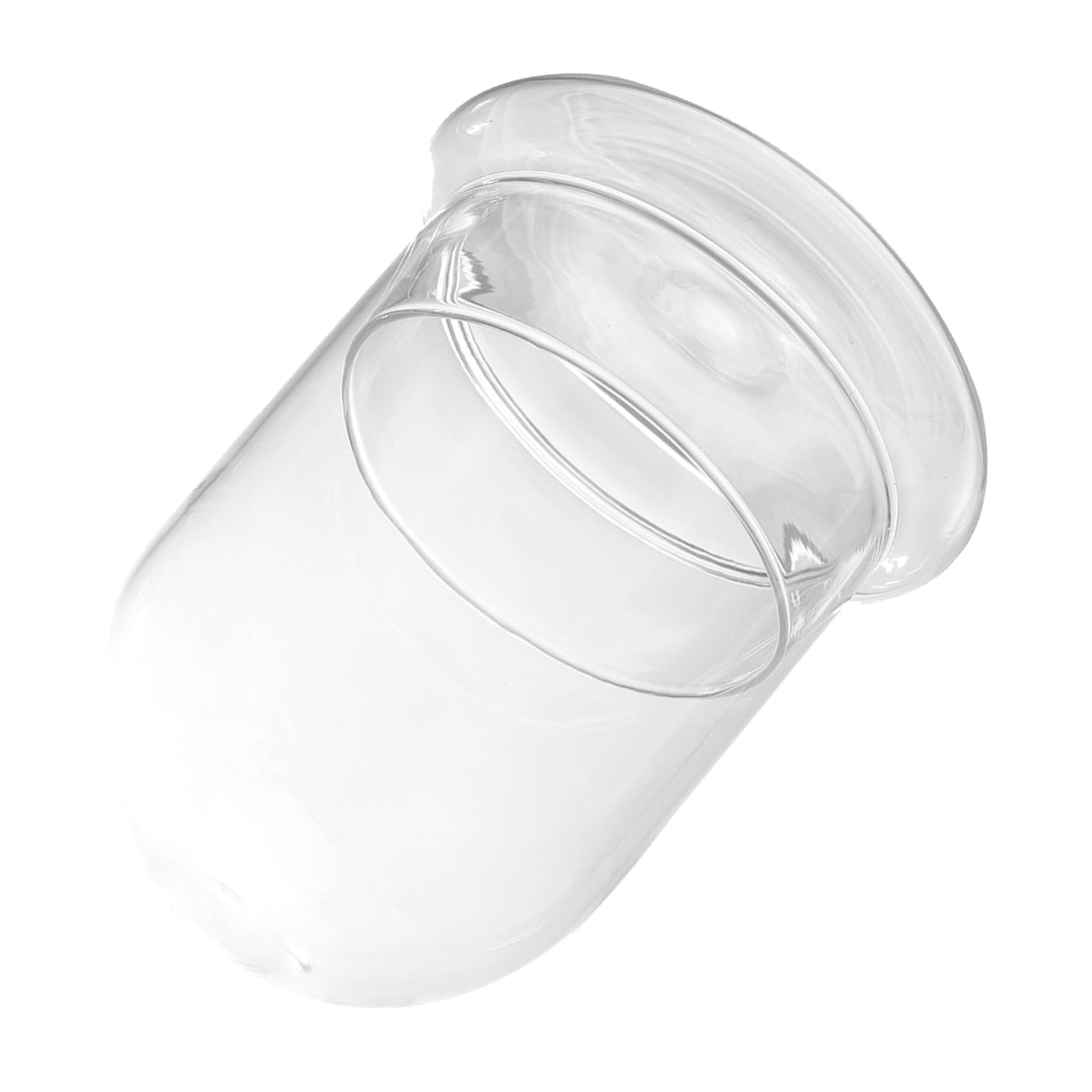 ERINGOGO Mini Bottiglia Da Giardino Per Micro Paesaggi in Vetro Trasparente 12x16cm, Contenitore Semplice Ecologico Stabile e Adatto Per Casa, Hotel e Ristoranti