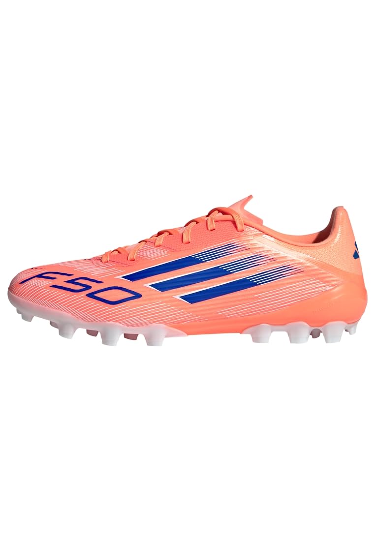 Adidas F50 League Fußballschuh Kunstgras Weiß/Blau/Orange