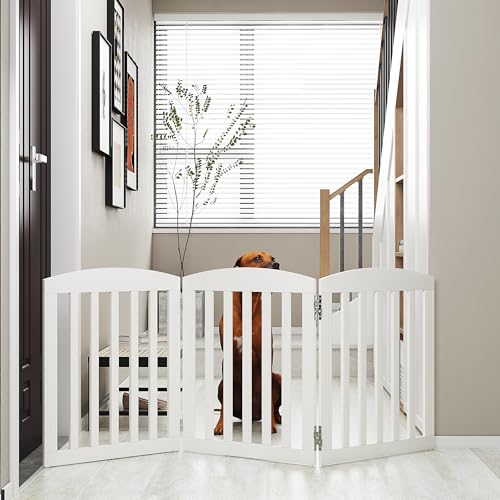 SPIRICH Dog Gate Indoor, Dog Gates for Doorways, Stairs, The House