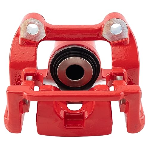 Image of TRQ Performance Rear Driver and Passenger Side Brake Caliper Set Caliper Brackets Compatible with 05-09 Chrysler 300 Touring RWD 13-18 Chrysler 300 V6 3.6L RWD