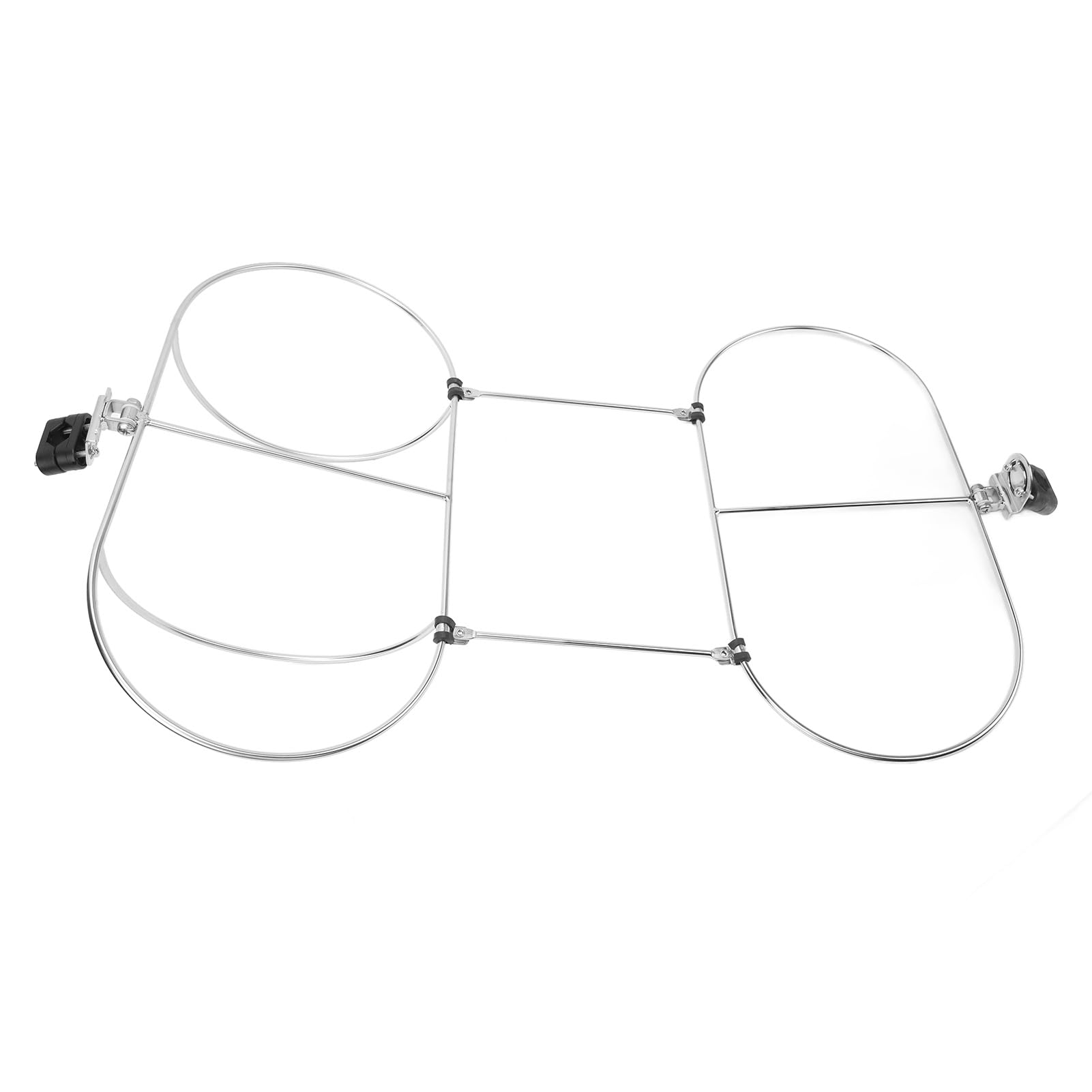 Support de Garde-boue Double en Acier Inoxydable 304 Antirouille pour Garde-boue de Bateau, Support de Garde-boue Double en Acier Inoxydable, Support de Garde-boue de Bateau pour Ailes de Yacht Marin