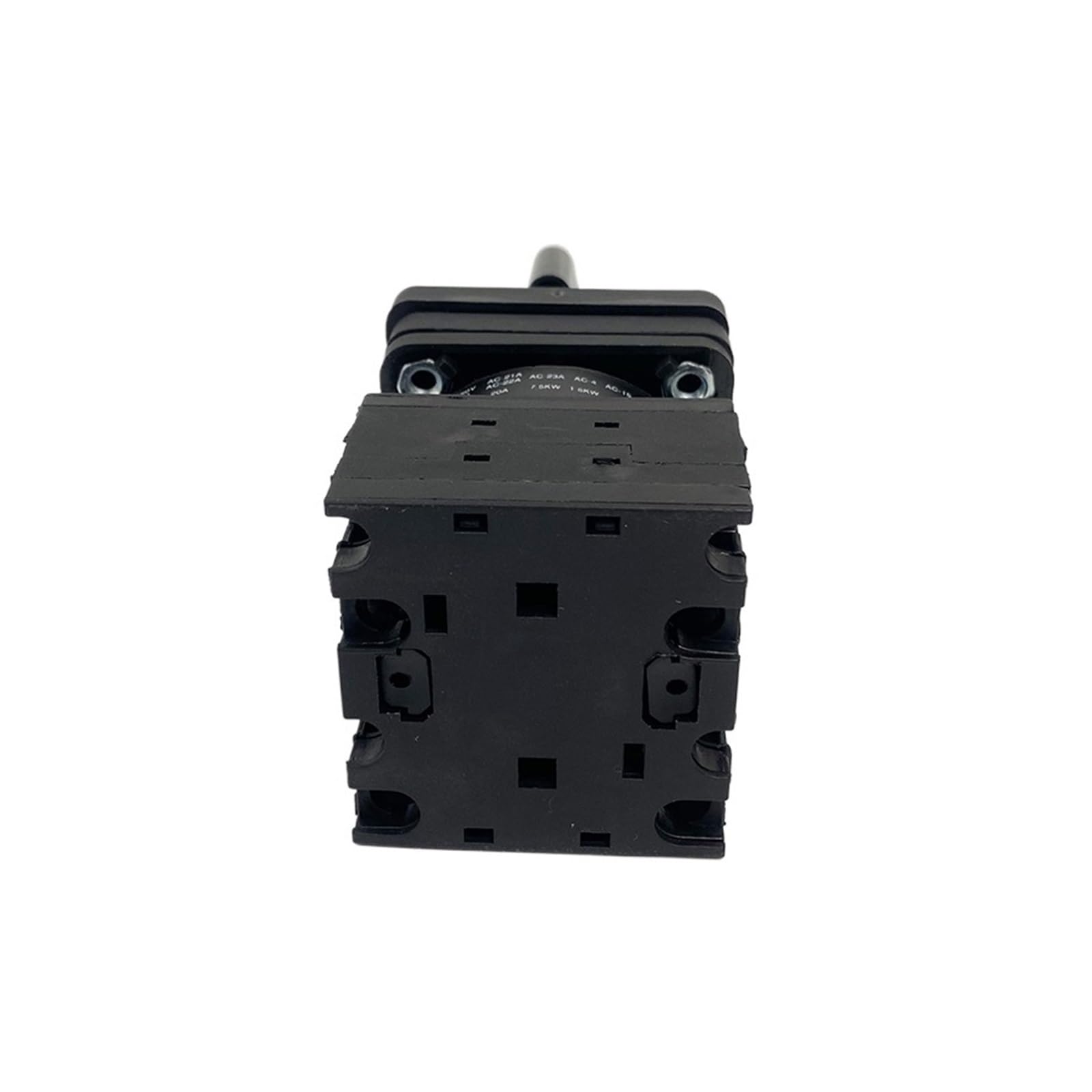 Interruptor de leva de cambio rotatorio de 3 posiciones con llave, 2 polos, 690 V, 20 A, circuito de control selector, doble potencia YMW42S-20/2