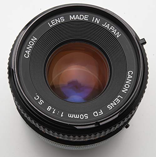 Canon Lens FD 50mm 50 mm S.C 1:1.8 1.8 - A-1 at-1 T70 AE-1 F-1 FE