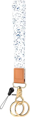 Llavero con correa de muñeca para mujeres y hombres