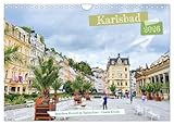 Karlsbad - Beliebter Kurort in Tschechien (Wandkalender 2026 DIN A4 quer), CALVENDO Monatskalender: Karlovy Vary glänzt mit prächtigen Häusern und eleganten Kurkolonnaden (CALVENDO Orte)