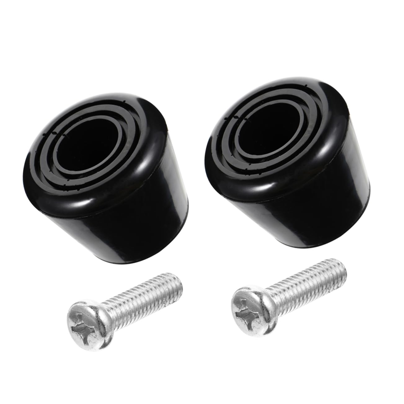 CORHAD 1Set Double Row Roller Skates Brake Kit Toe Stopper with Screws for Four Wheel Skates Easy to Install Provides Stability Safety for Skating Enthusiasts