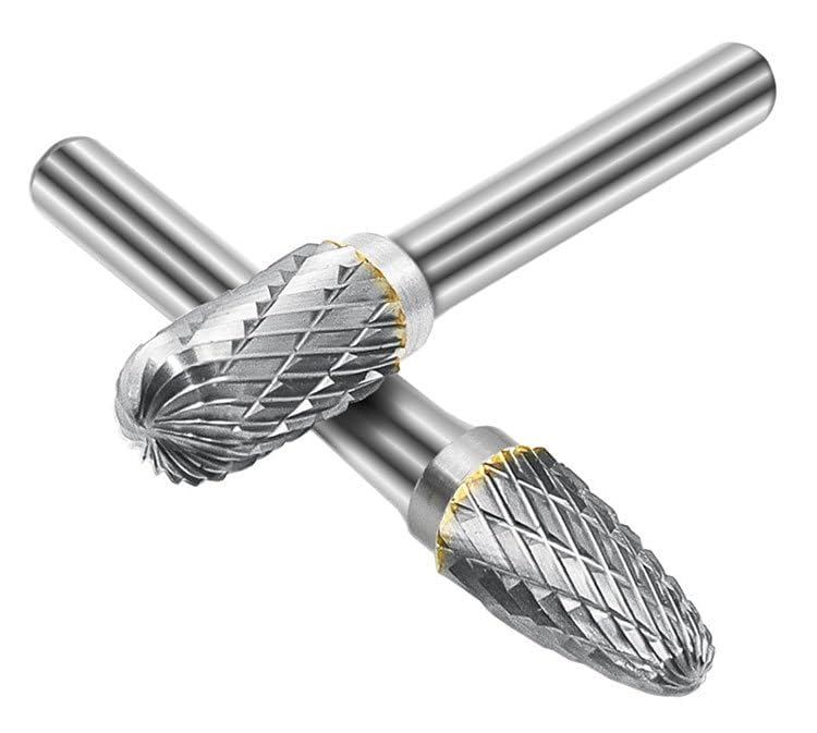 Fraises en carbure de tungstène tige 6,35 mm pour sculpter sans user vos outils
