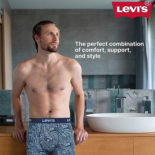 Levi's Boxer Briefs for Men, Cotton Stretch Breathable Men's Underwear