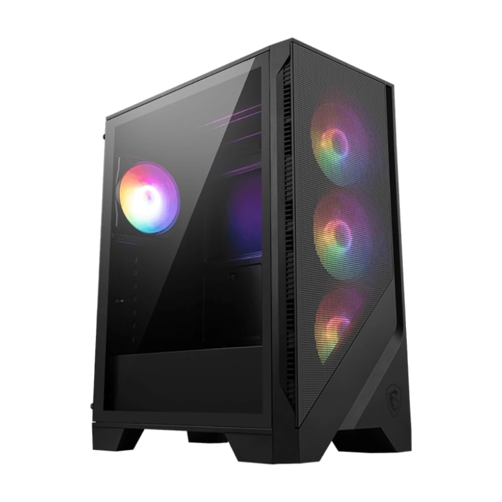 MSI MAG FORGE 121A B75 PCIE5 Temperli Cam 4 x120mm Auto RGB Fan 750W Bronz ATX Gaming Bilgisayar Kasası