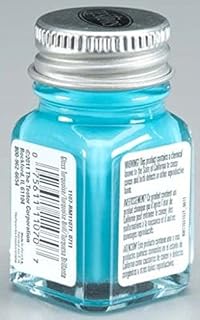 Turquoise Enamel Paint Testors 1/4 Oz Bottle
