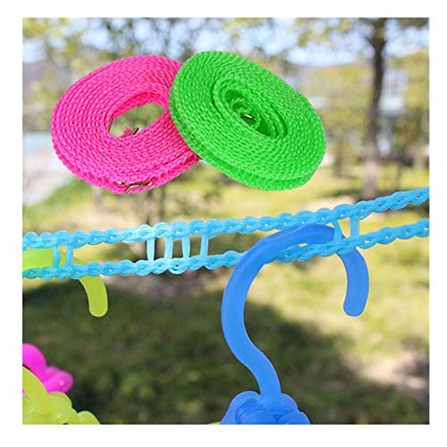 KXCFCYS® Verstellbare Tragbare Der Wind Ultra - harten Die wäscheleine. Die Kleidung der Band Drinnen und draußen (2 Stück) Cover