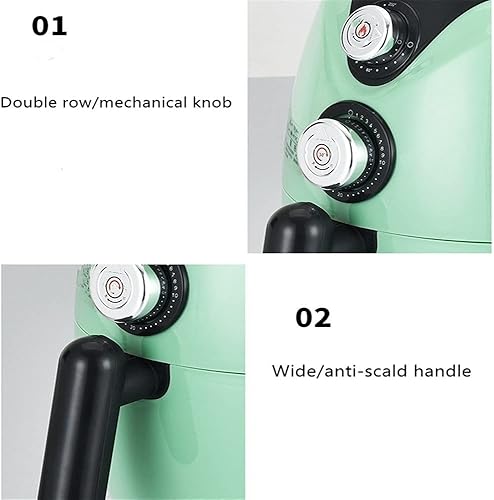 Miniatura 4 de Freidora de aire sin aceite multifunción Freidora de aire doméstica saludable de gran capacidad