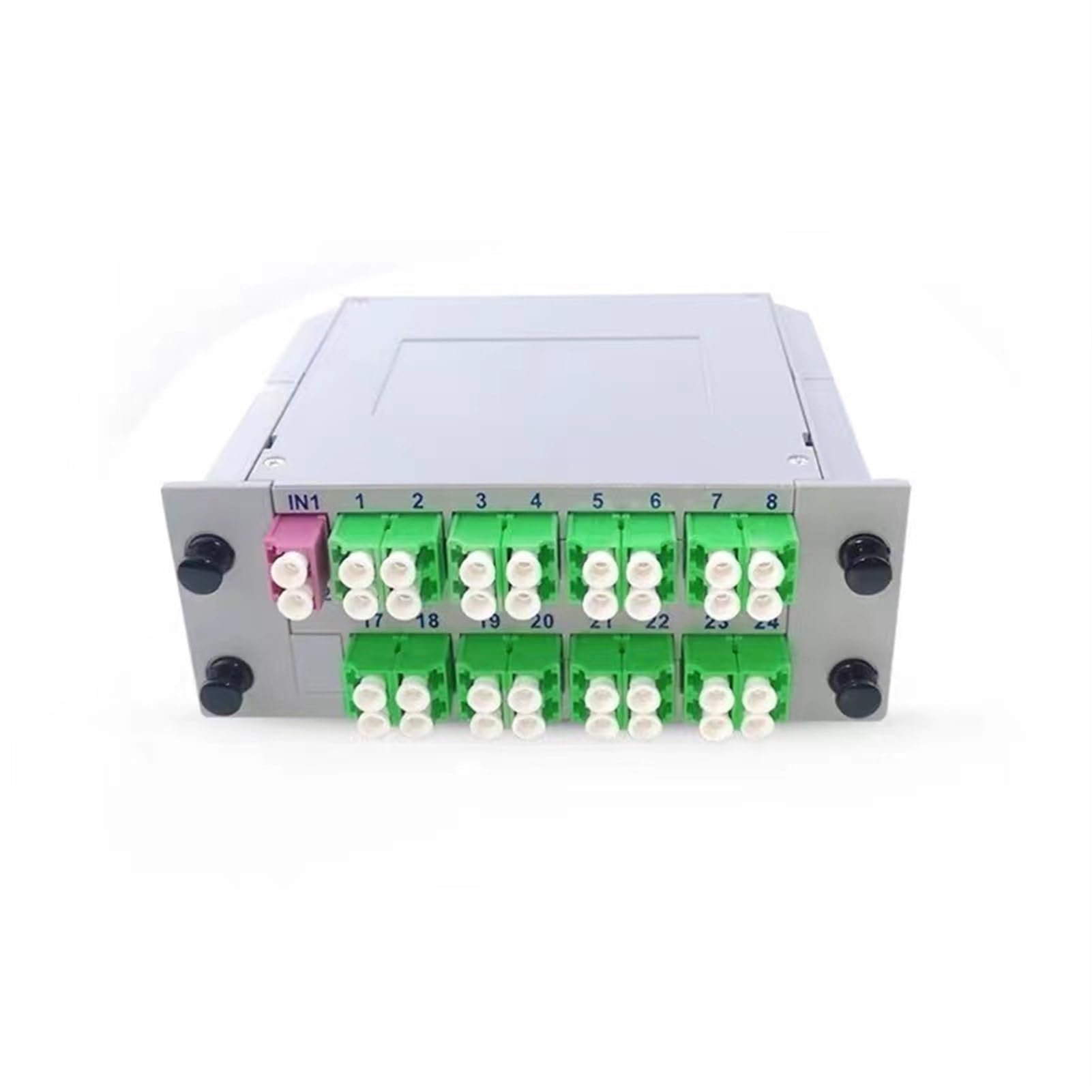 Séparateur de Fibre Optique LC A enfichable 2x32, 2 pièces, 2x32 FC SC A, séparateur UPC, Cassette de Type boîte LGX(FC UPC)