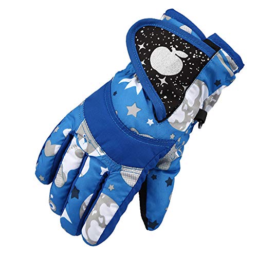 Wilk Al Aire Libre Anti-fríos de Invierno Guantes Productos Profesionales de esquí Calientes Impermeable Niños Adulto Guantes Guantes de Nieve Niños a Prueba de Viento de esquí Snowboard