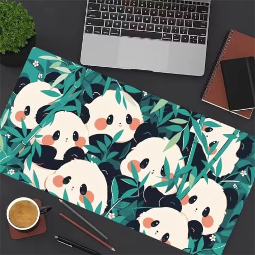 Tapis de souris géant Panda pour éliminer le manque d'espace sur votre bureau