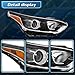 TTUN AUTO Headlights Assembly Compatible with 2019 2020 2021 Kia Forte Without Daytime Running Lamp Driver Side