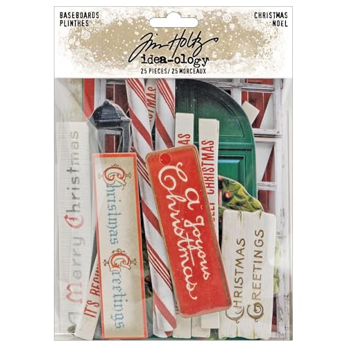Tim Holtz Baseboards - Christmas