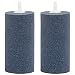 Pawfly 2 PCS Large Air Stones Cylinder for Hydroponic Systems, Ponds, Aquarium or Fish Tank, Air Stone Diffuser Produces Fine Bubbles