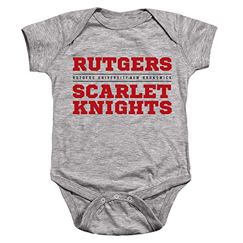 Rutgers University Official Between The Lines Unisex Infant Snap Suit for Baby