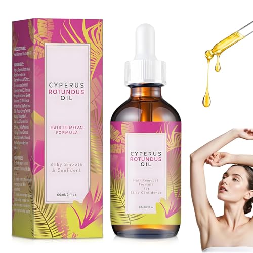 Aceite de Cyperus rotundus para la depilación, aceite de Cyperus rotundu para el crecimiento del vello corporal, reduce los poros, hidratante, aceite de Cyperus rotundus para todo tipo de pieles