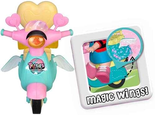 Trotties - Scooty, Moto y Casco Rosa de Accesorio para Las muñecas Grandes, Moto