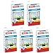 Produktbild tesa 55670-00021 Insect Stop STANDARD Fliegengitter Fenster mit Klettband, 1 x 1 m, anthrazit (5 Stück)