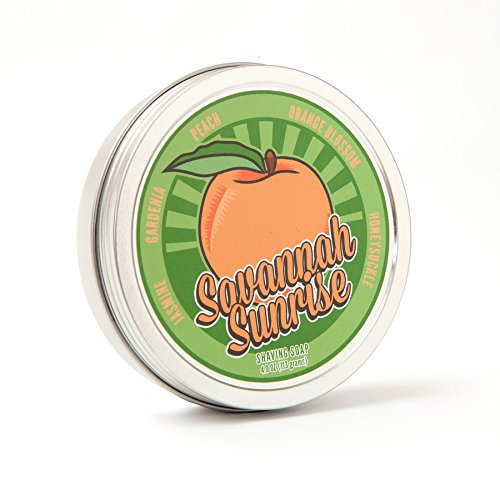Dr. Jon's Natural Vegan Shaving Soap, Savannah Sunrise Vol. 2