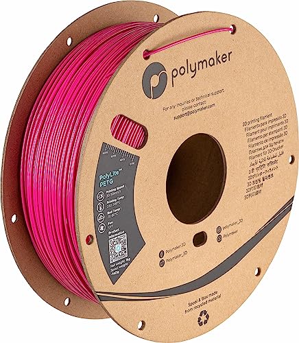 Polymaker PolyLite PETG - 1.75mm - 1kg - Magenta