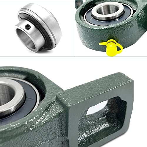 2Pcs Ucp201-8 Pillow Block Bearing With 1/2" Bore Mounted Pillow Block Bearings 1/2" Inch Chrome Steel Bearings Self-Alignment… #TOP4