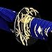 Gold Blade Katana Sword for Adults, Gold Dragon Real Samurai Sword Real Weapons Sharp, Full Tang T10