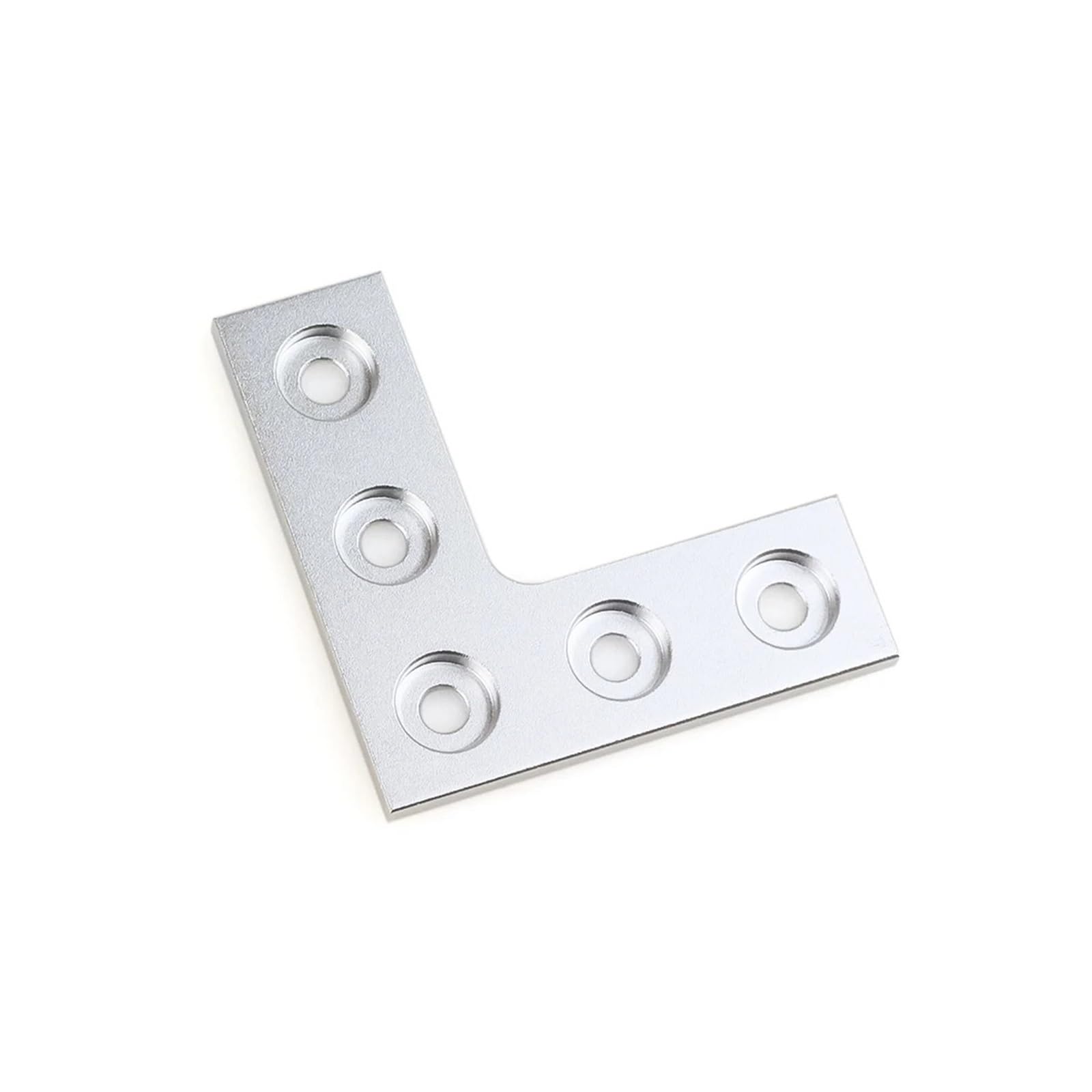 Équerre d'angle 90 degrés en L anti-vibration pour profilé alu 2020 x2