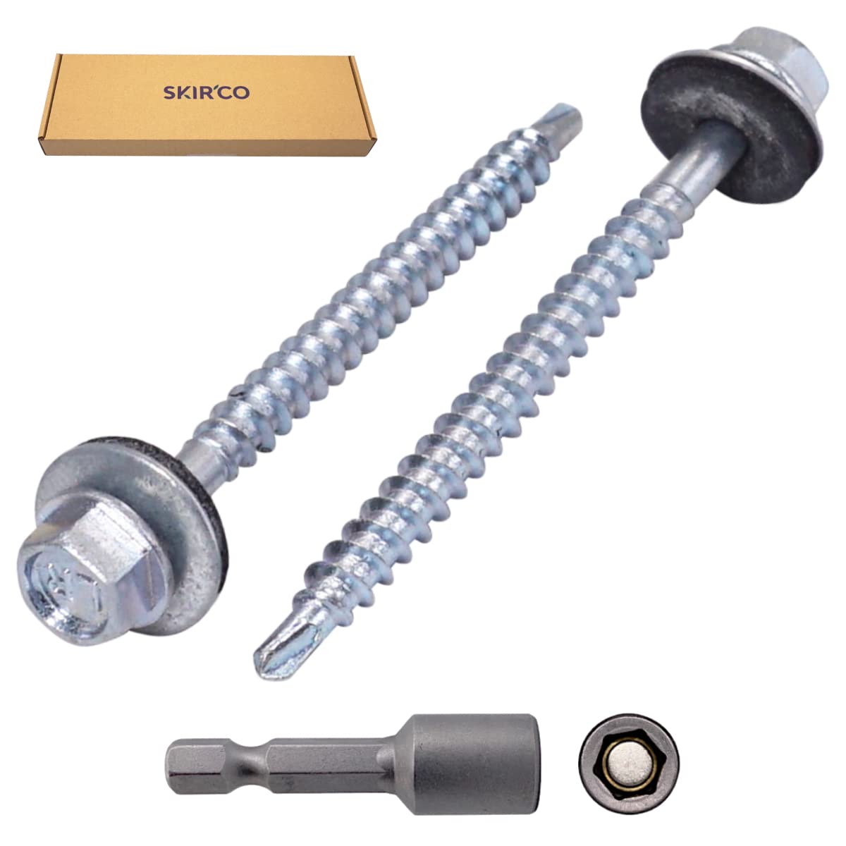 Confezione scatola 500 viti autoperforanti te 5,5x25mm per cremagliera in nylon Confezione scatola 500 viti autoperforanti te 5,5x25mm per cremagliera in nylon