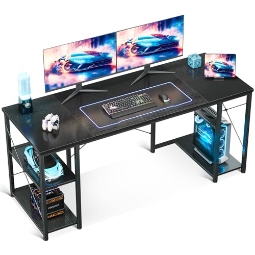 Amazon | AODK ゲーミングデスク パソコンデスク 机 pcデスク 幅160cm