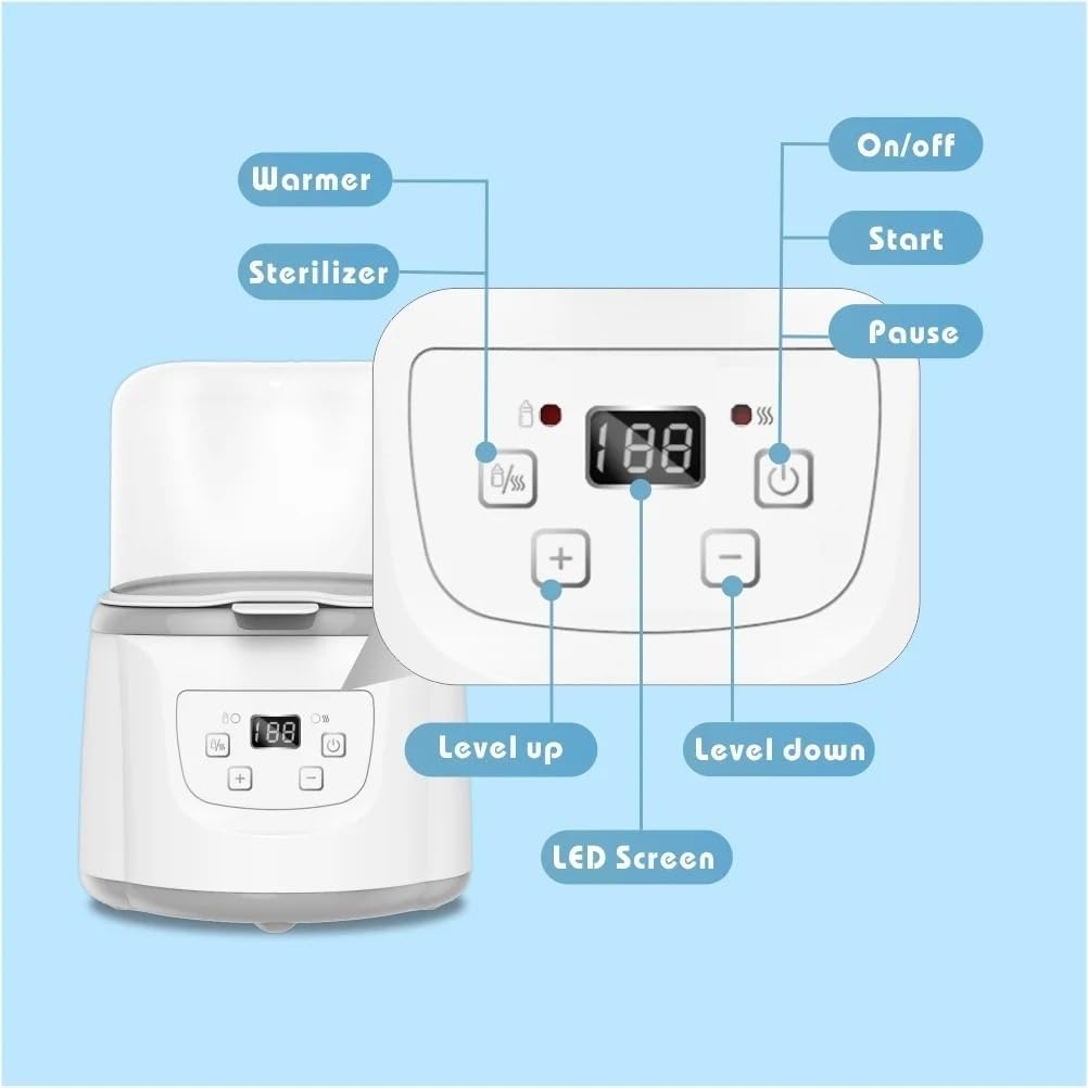Chauffe-laboratoire, bagnomaria digitale précise, chauffage thermostatique (20-100°C/68-212°F), bain chaud inoxydable pour expériences scientifiques