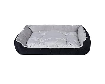 Slatters Be Royal Store Reversible Dual Ultra Soft Velvet Luxury Sofa Bed PET Bed | Dog Bed | CAT Bed | Puppies Puppy Bed | Rabbit Bed (Dimensions Length 75*Width 55*Height 20 in cm)