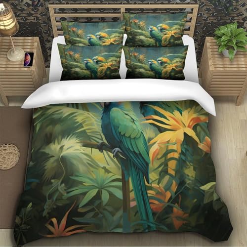 Housse de couette King en microfibre haute résistance Paris 3D
